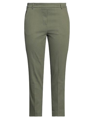 MP MASSIMO PIOMBO Pantalone Verde militare 73% Cotone, 24% Poliestere, 3% Elastan