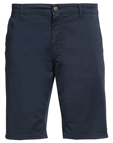 DISPLAJ Shorts & Bermuda Blu notte 98% Cotone, 2% Elastan