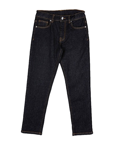 JOHN RICHMOND Denim pants Black 100% Cotton