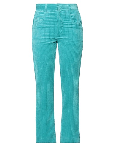 ISABEL MARANT Casual trouser Turquoise 84% Polyester, 16% Polyamide