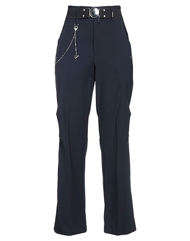 HIGH BOTTOMWEAR Midnight blue 96% Virgin Wool, 4% Elastane
