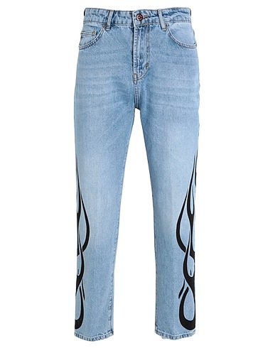 VISION OF SUPER Denim pants Blue 100% Cotton