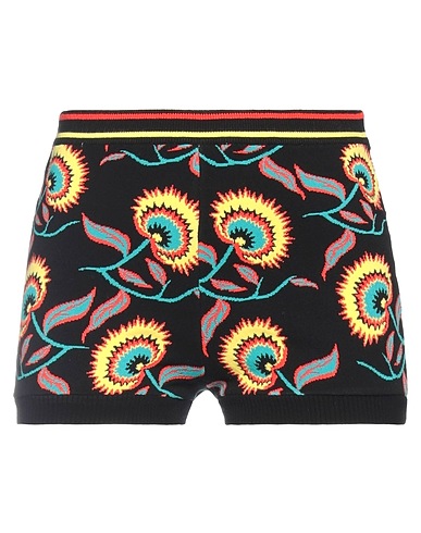 RABANNE Shorts & Bermuda Black 82% Viscose, 18% Polyester