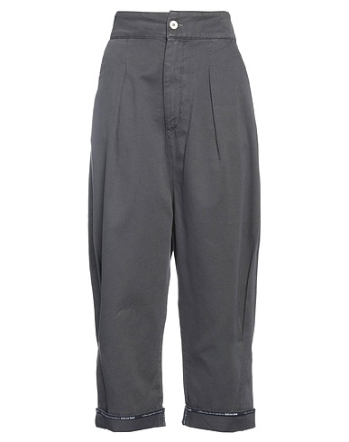 ALESSIA SANTI Casual trouser Lead 100% Cotton