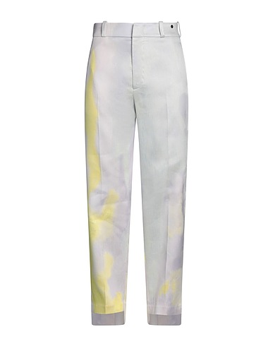 FENDI Casual pants Lilac 63% Linen, 25% Cotton, 12% Silk