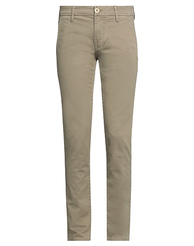 GUESS Casual trouser Military green 97% Cotton, 3% Elastane