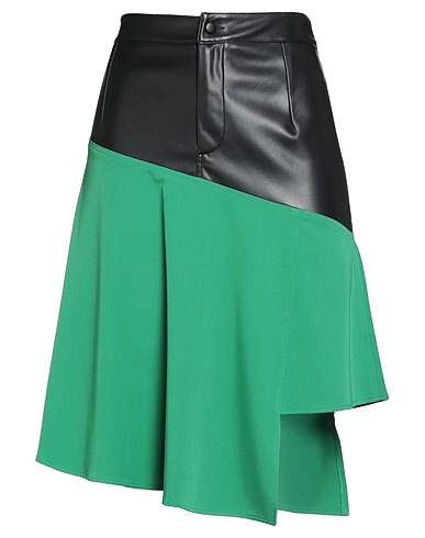 JIJIL Mini skirt Black 75% Polyester, 19% Viscose, 6% Elastane