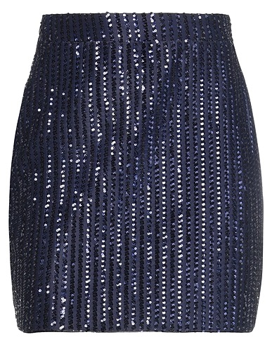 JIJIL Minigonna Blu navy 97% Poliestere, 3% Elastan