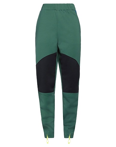 KENZO Casual pants Emerald green 50% Cotton, 50% Polyamide