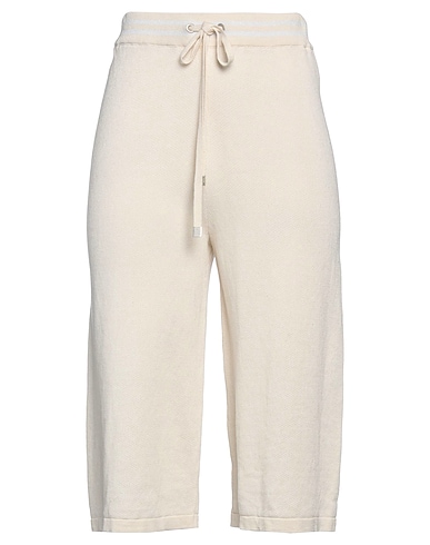 PESERICO Casual pants Beige 60% Linen, 40% Cotton
