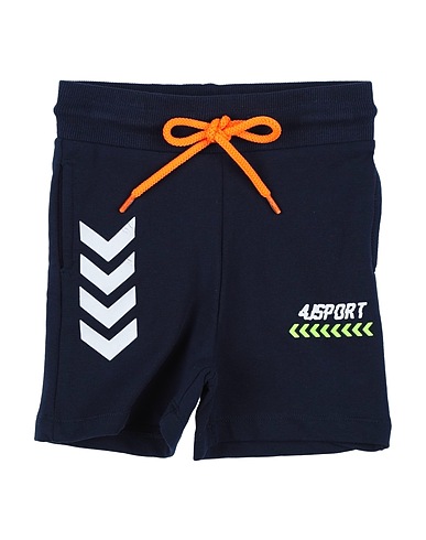 PACIOTTI 4US Shorts & Bermuda Midnight blue 95% Cotton, 5% Elastane