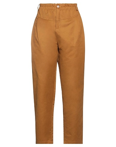 ANONYME DESIGNERS Casual pants Camel 50% Cotton, 40% Polyester, 10% Polyamide