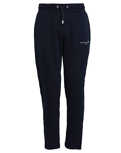 TOMMY HILFIGER Casual trouser Midnight blue 100% Cotton