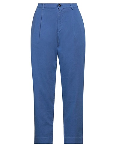 TRUE NYC® Casual trouser Blue 98% Cotton, 2% Elastane