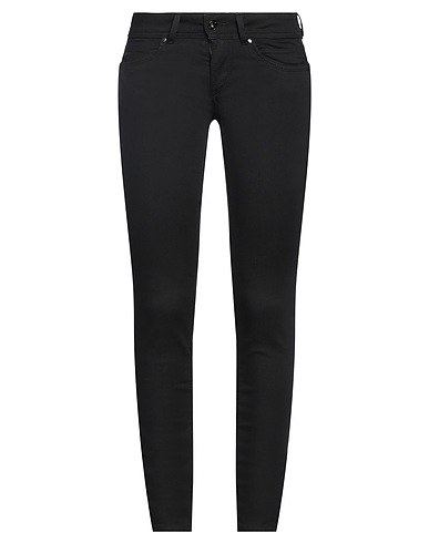 PEPE JEANS Denim pants Black 60% Cotton, 26% Polyester, 13% Viscose, 1% Elastane