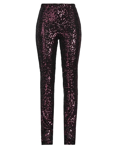 LE TWINS Pantalone Prugna 100% Poliammide
