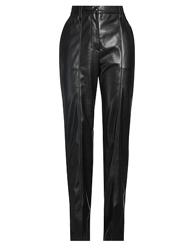 NANUSHKA Casual trouser Black 56% Recycled polyester, 44% Polyurethane, Acetate, Viscose