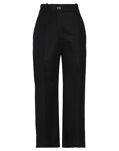 PATOU Casual pants Black 90% Virgin Wool, 10% Cashmere
