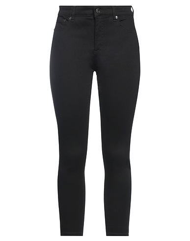 LAUREN RALPH LAUREN Jeans Schwarz 83% Baumwolle, 15% Polyester, 2% Elastan, Rindsleder