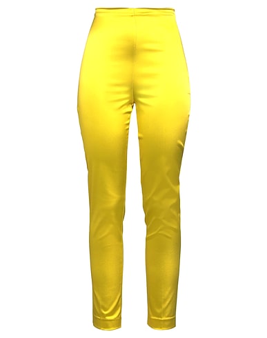 P.A.R.O.S.H. Pantalon Jaune 48% Acétate, 45% Polyamide, 7% Élasthanne