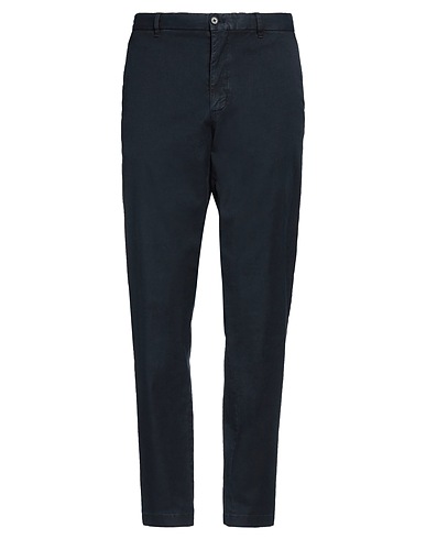 TOMMY HILFIGER Casual trouser Midnight blue 67% Cotton, 29% Linen, 4% Elastane