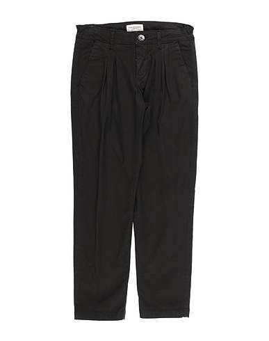 PAOLO PECORA Pantalone Nero 98% Cotone, 2% Elastan