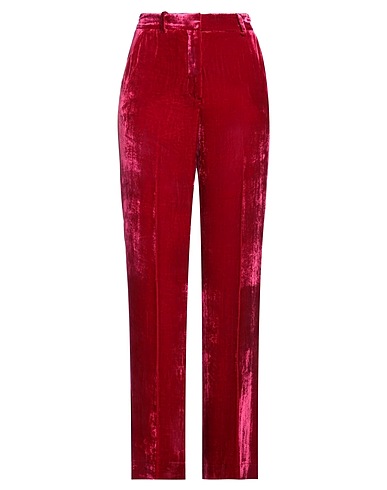 P.A.R.O.S.H. Casual trouser Garnet 80% Viscose, 20% Silk