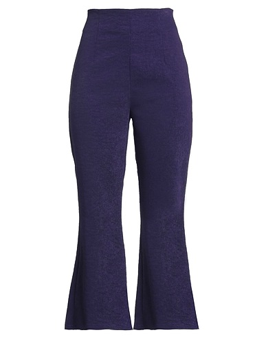 WEILI ZHENG Casual trouser Purple 80% Polyester, 20% Nylon