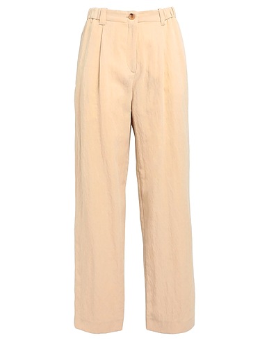 KENZO Casual pants Beige 93% Lyocell, 7% Polyamide