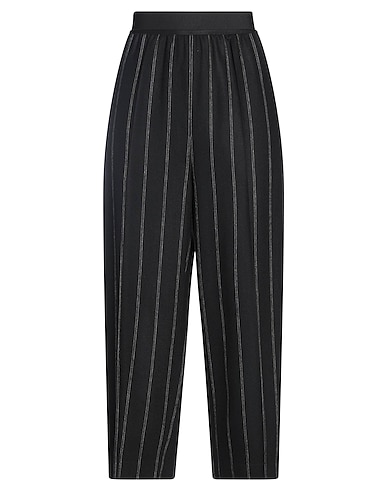 STELLA McCARTNEY Casual trouser Black 100% Wool, Polyester, Polyamide, Elastane