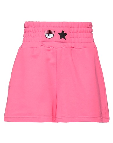 CHIARA FERRAGNI Shorts & Bermuda Fuchsia 100% Cotton