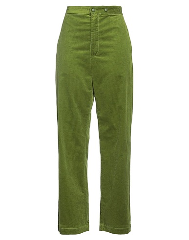 JUCCA Casual trouser Green 100% Cotton