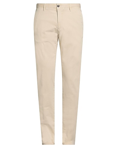 INCOTEX Casual pants INCOTEX SLACKS BY SLOWEAR PANNA 98% Cotton, 2% Elastane