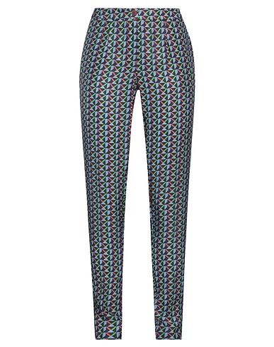 MANILA GRACE Casual trouser Black 100% Silk