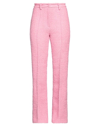 ROTATE BIRGER CHRISTENSEN Casual pants Pink 62% Recycled polyester, 30% Wool, 7% Acrylic, 1% Nylon