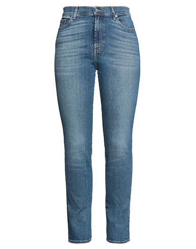 7 FOR ALL MANKIND Denim pants Blue 98% Cotton, 2% Polyurethane