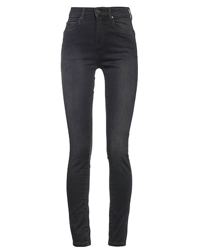 PEPE JEANS Denim pants Black 89% Cotton, 6% Polyester, 5% Elastane