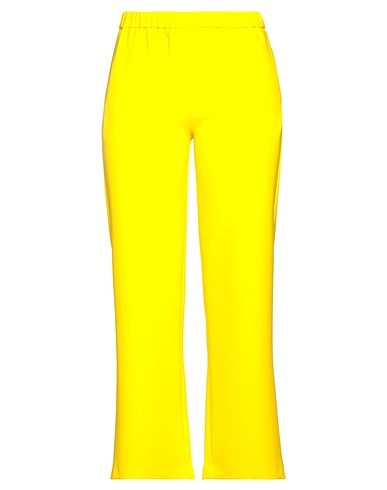 MP MASSIMO PIOMBO Hosen Gelb 91% Polyester, 9% Elastan