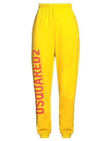 DSQUARED2 Pantalone Giallo ocra 100% Cotone