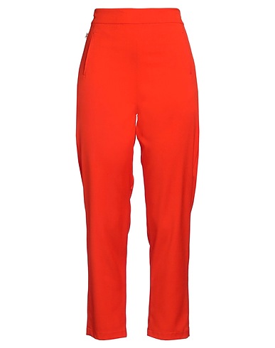 JIJIL Pantalone Arancione 66% Poliestere, 33% Viscosa, 1% Elastan