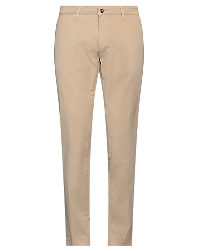4/10 FOUR.TEN INDUSTRY Casual trouser Beige 97% Cotton, 3% Elastane