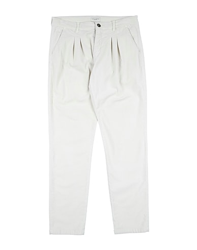 PAOLO PECORA Casual trouser 97% Cotton, 3% Elastane