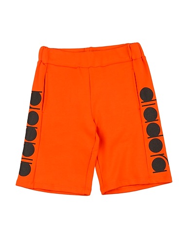 DIADORA Shorts & Bermuda Orange 100% Cotton