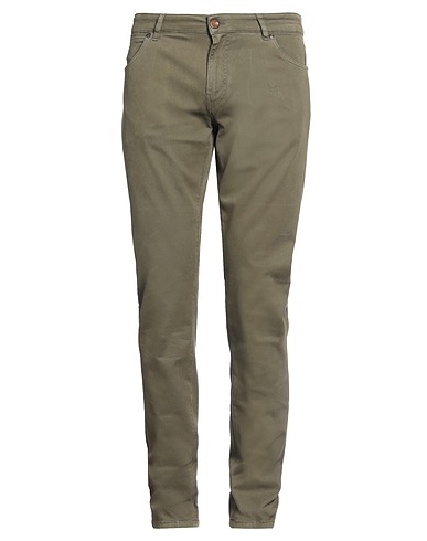 PT Torino Casual pants Military green 69% Modacrylic, 28% Cotton, 3% Elastane