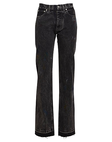MAISON MARGIELA Denim trousers Black 100% Cotton