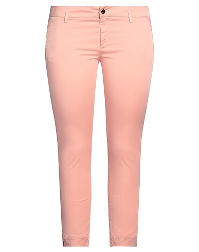 KAOS JEANS Casual trouser Pink 98% Cotton, 2% Elastane