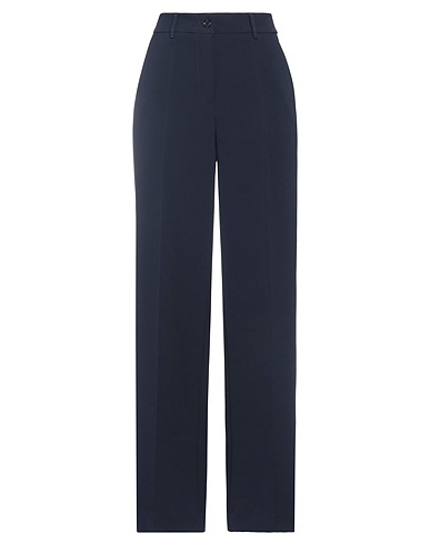 CLIPS MORE Casual trouser Midnight blue 91% Polyester, 9% Elastane