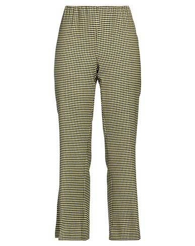 P.A.R.O.S.H. Casual trouser Pastel yellow 98% Virgin Wool, 2% Elastane