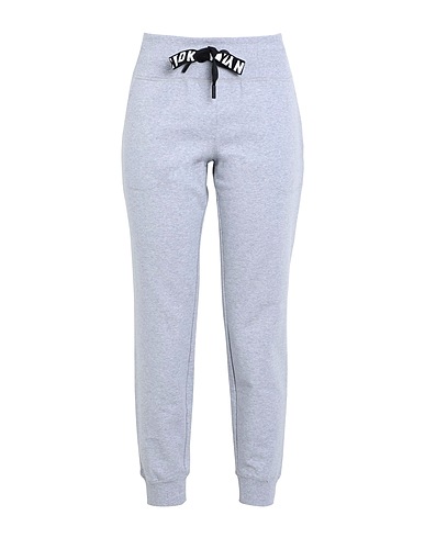 DKNY Casual trouser Light grey 95% Cotton, 5% Elastane