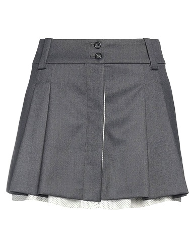 PINKO Minigonna Piombo 64% Poliestere, 33% Viscosa, 3% Elastan